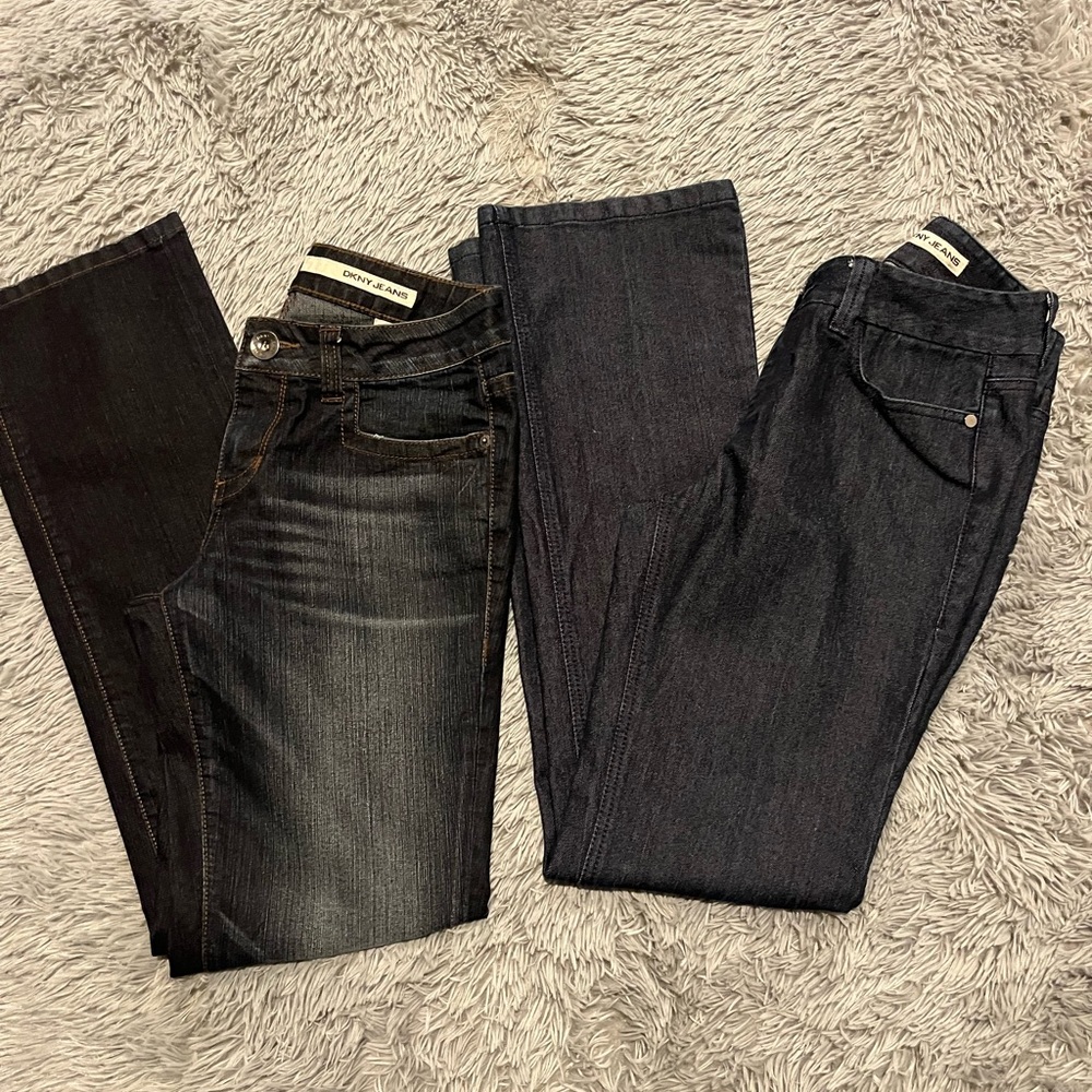 Bundle of DKNY Women's Dark Wash Jeans - Picture 2 of 9